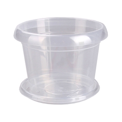 Кашпо  0,8 л. с под. для орхидей  М5554